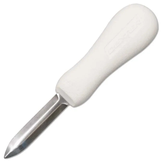 Stainless Steel Oyster Knife with Comfortable Plastic Handle - Perfect for Shucking Oysters at Home, Restaurants, and Seafood Parties