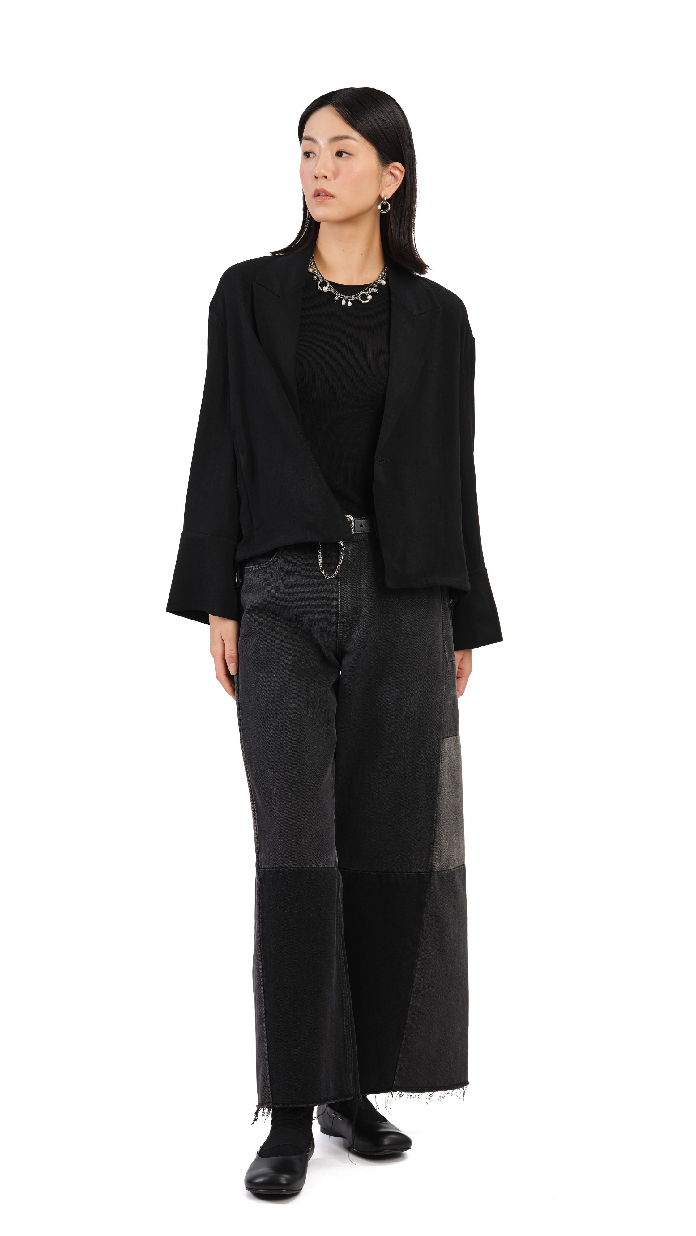 Stylish Women's Mesh Blazer Jacket - Lightweight Breathable Open Front Blazer for Office, Party & Casual Wear