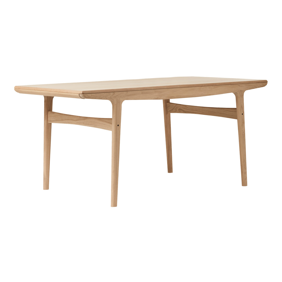 Evermore Dining Table - Modern Wooden Kitchen Table for 6 - Perfect for Family Dinners & Entertaining Guests