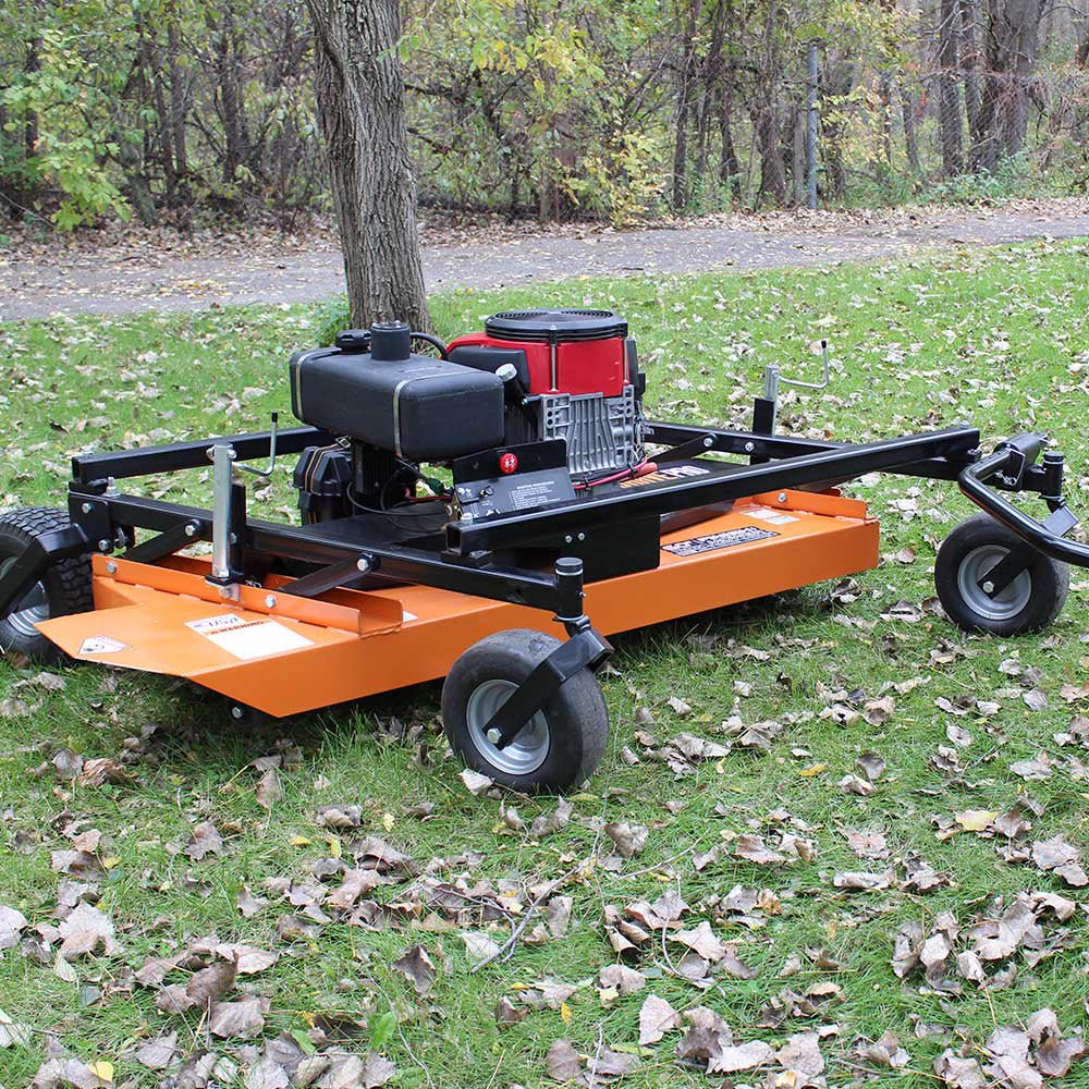 Brave Finish 60-Inch Cut Pull Behind Mower with GXV630 Honda Engine - Perfect for Large Yard Maintenance & Commercial Landscaping