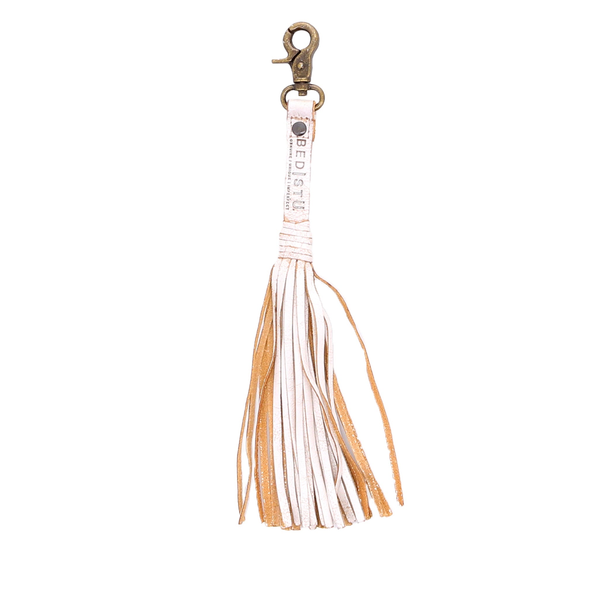 Bed|Stu Leather Tassel Clip - Stylish Hair Accessory for Women, Boho Fashion Hair Clip - Perfect for Parties, Weddings & Everyday Wear