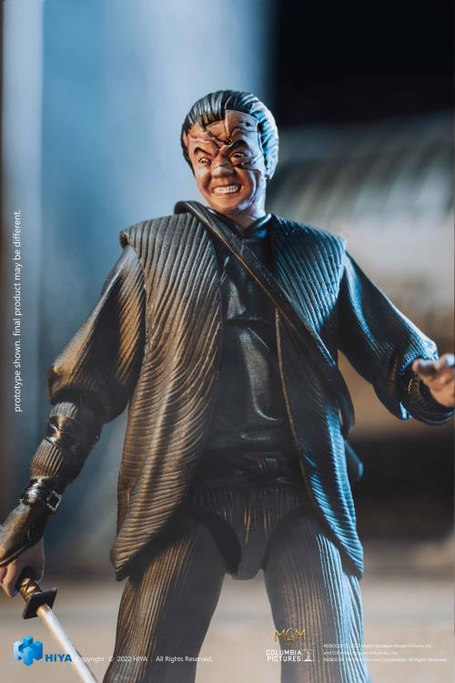 1/18 HIYA 4-Inch Action Figure - Exquisite Mini Series RoboCop vs. Otomo - Collectible Toy for Display, Gift for Movie Fans, Perfect for Shelf Decoration & Action Scenes