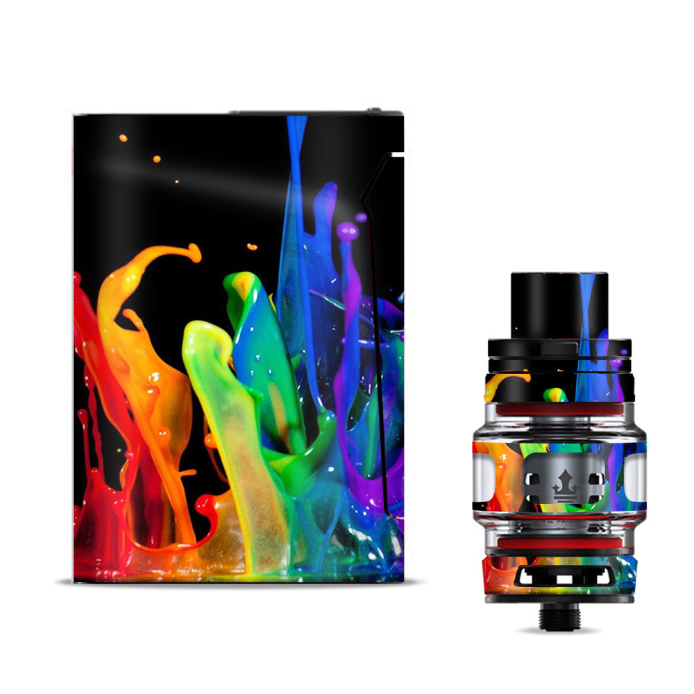 3D Painting Smok V Fin Skin - Customizable Vape Mod Wrap for Smok Devices - Perfect for Personalization & Protection at Home or On-the-Go