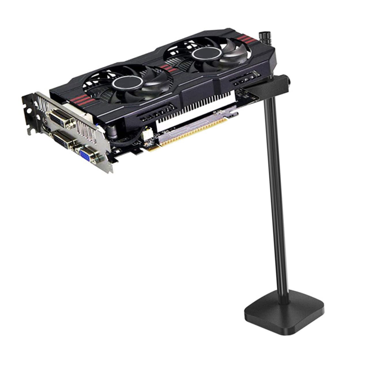 Uonlytech 5-Pack Adjustable GPU Support Bracket - Anti-Slip Graphics Card Holder Stand for PC Case, Durable Aluminum-Magnesium Alloy Computer Accessory (Perfect for Gaming Rigs & Workstation Builds)