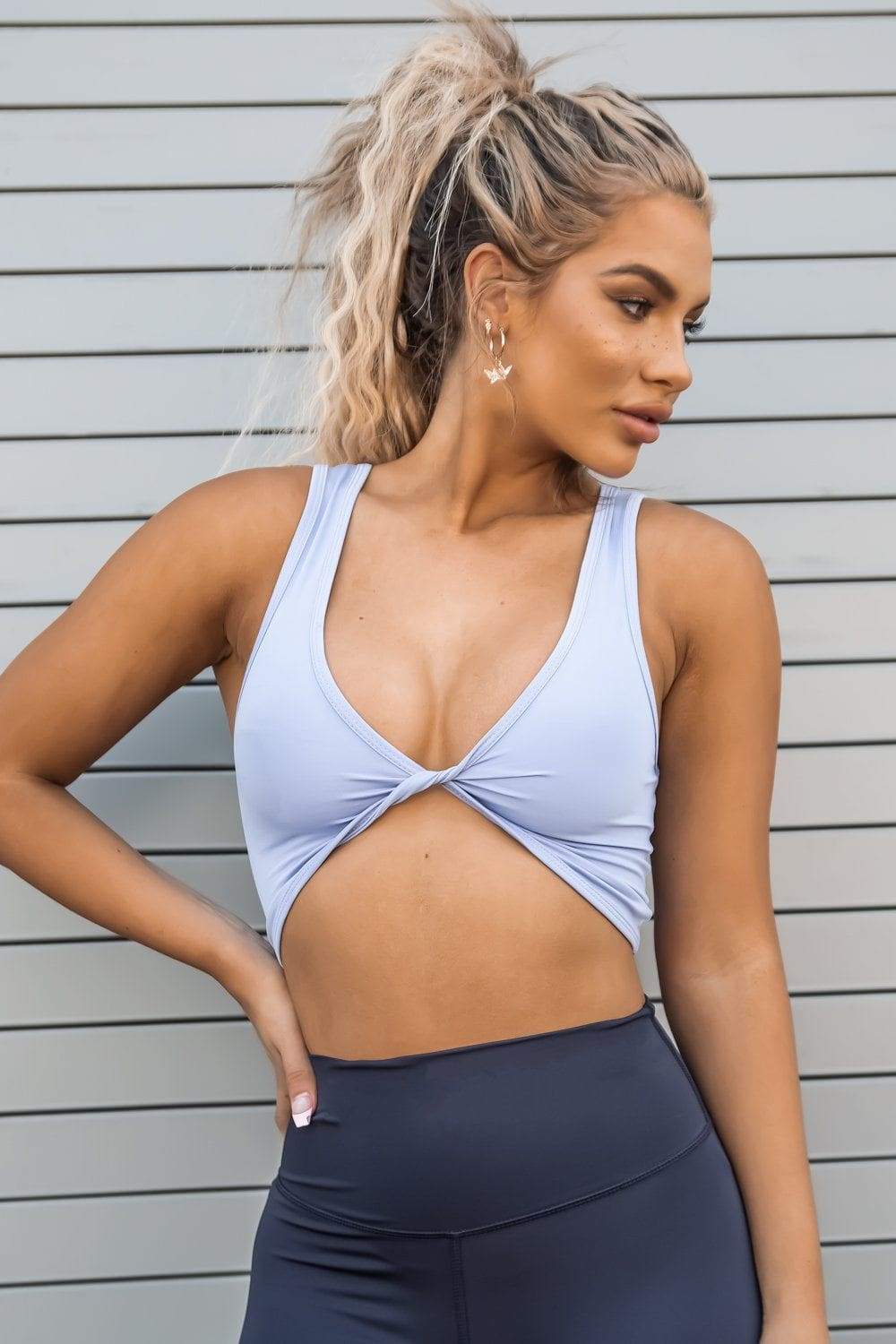 Laguna Bra - Soft Cotton Candy Bralette for Women | Comfortable Wireless Lace Underwear for Everyday Wear & Sleep