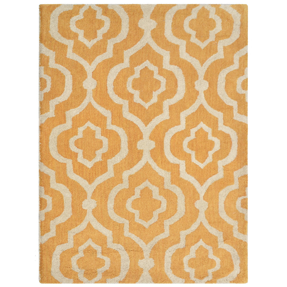 Angle Hand Tufted Rug - Soft Bohemian Area Rug for Living Room, Bedroom, Nursery | Non-Slip Floor Mat for Home Decor