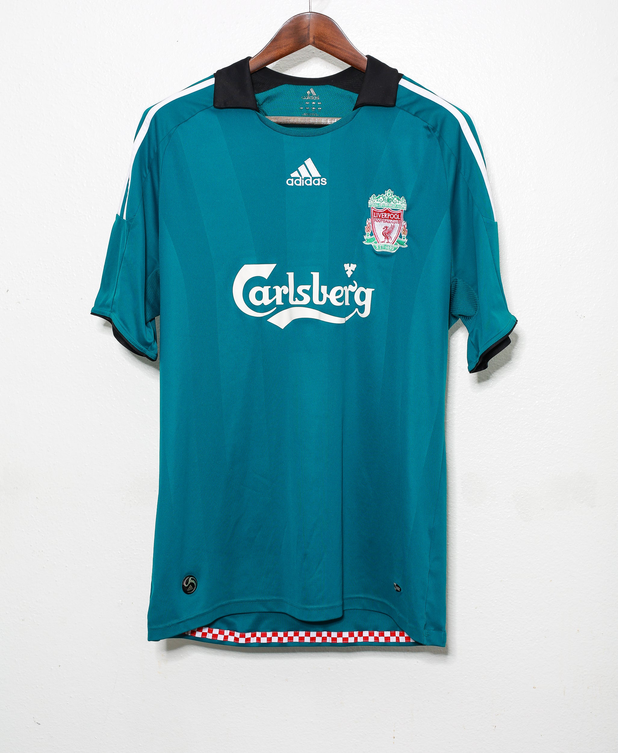2008-2009 Liverpool FC Third Jersey #8 Gerrard (Large) - Authentic Soccer Jersey for Fans & Collectors - Perfect for Matchdays & Sports Events