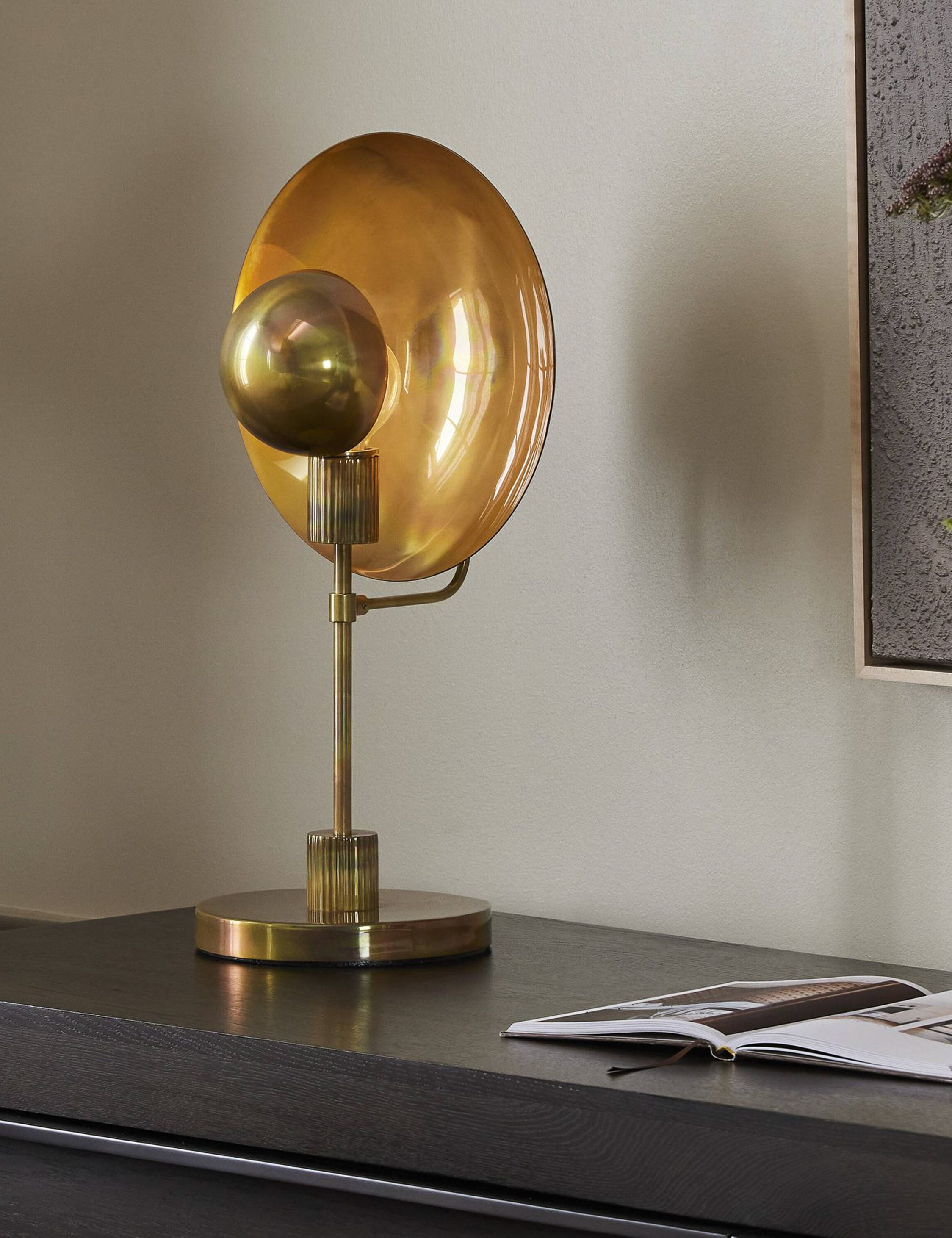 Modern Edgar Table Lamp - Stylish LED Desk Light for Home & Office - Perfect for Reading, Working & Decor