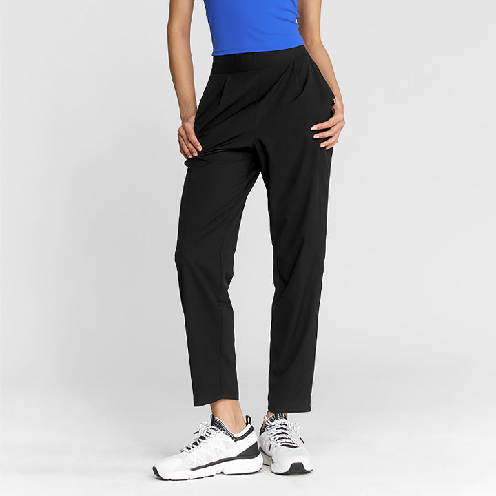Light Breeze Taper Pants for Women - Comfortable Stretchy High Waist Casual Work Pants | Perfect for Office, Travel & Everyday Wear