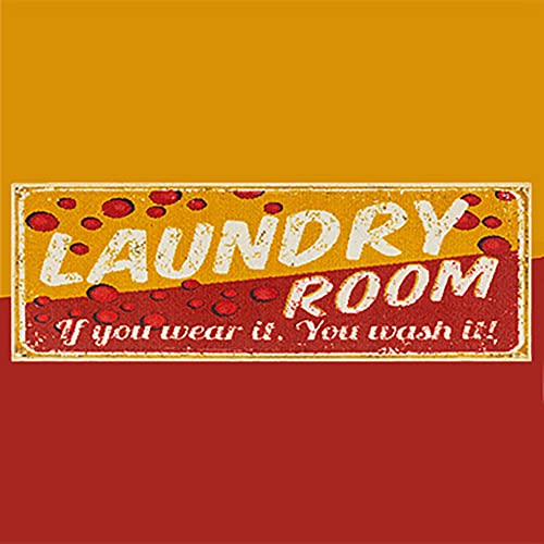 Laundry Yellow/Red Bubbles