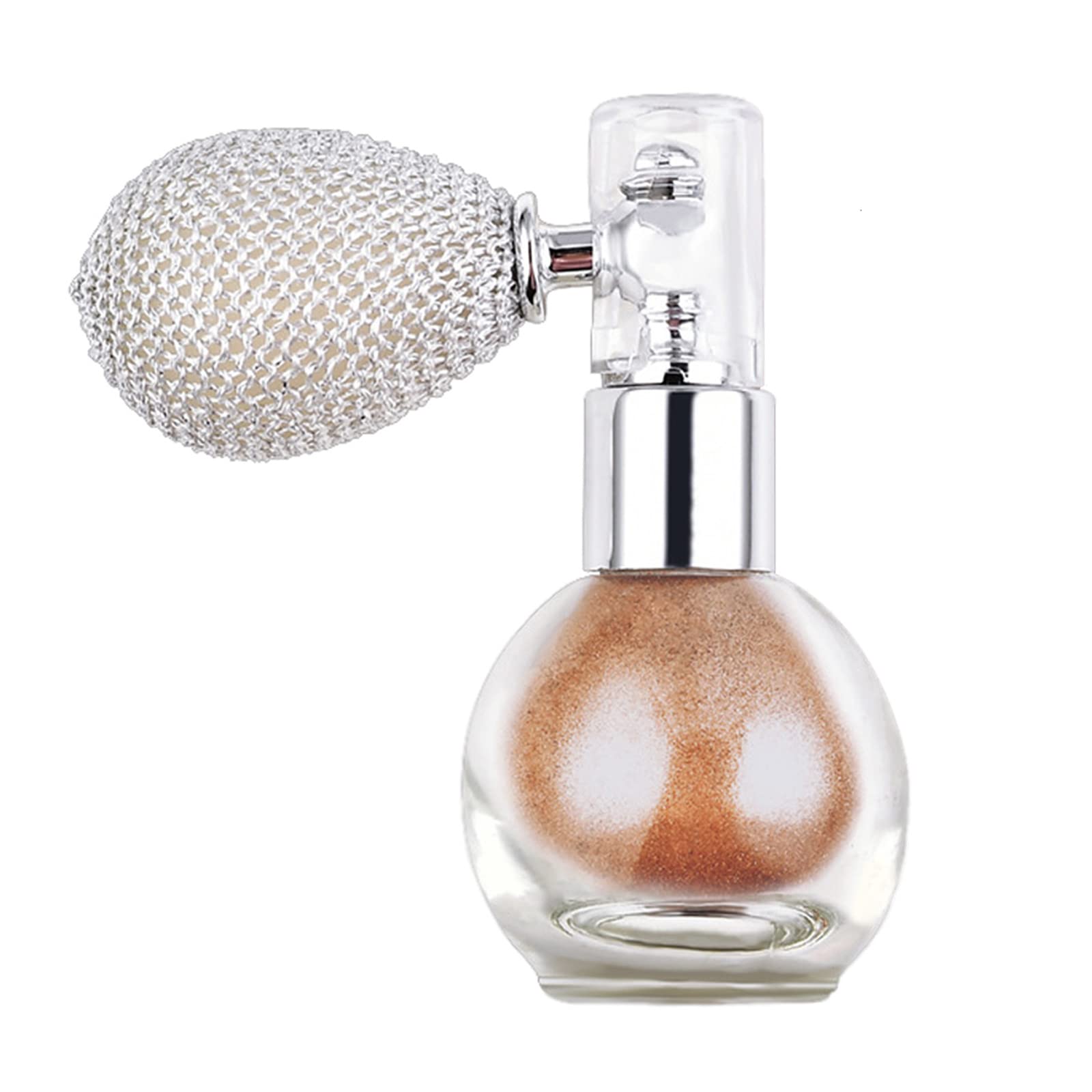 Body Glitter Spray & Powder - Shimmer Highlighter for Hair, Face, Nails & Body Makeup (Bronze) | Perfect for Festivals, Cosplay & Night Out Makeup