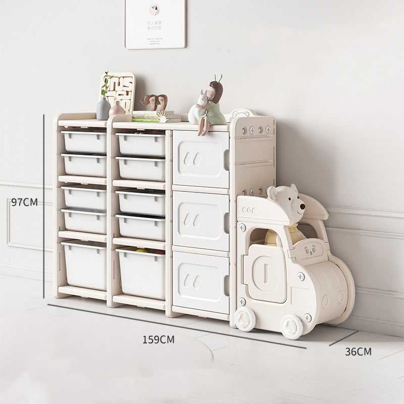Kids Toy Storage Truck - Durable & Stylish Organizer for Playroom, Bedroom & Nursery | Easy Toy Cleanup & Organization