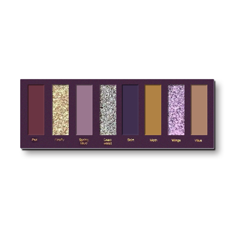 Narimi Back to the 90s Eyeshadow Palette #05 Withered Wood (Brown) - Vintage Makeup for Everyday Wear & Special Occasions