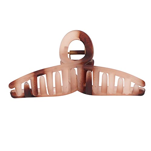 Fashion Hair Barrettes Clips for Women - Matte Brown Hair Claw Clips for All Hair Types, Easy to Use Hair Styling Accessories - Perfect for Everyday Wear, Parties & Special Occasions
