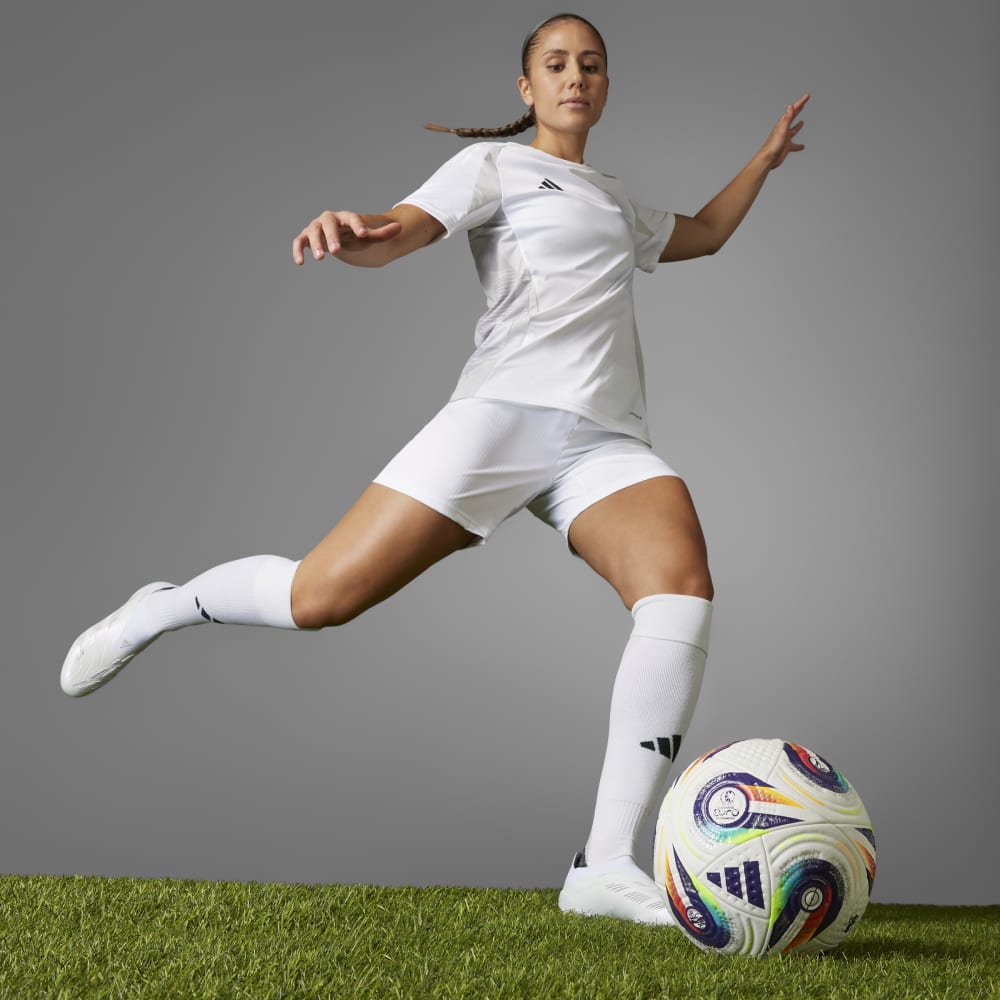Adidas Women's Euro25 Pro Football - Official Size 5 Soccer Ball for Training & Matches - Perfect for Practice, Games & Gifts