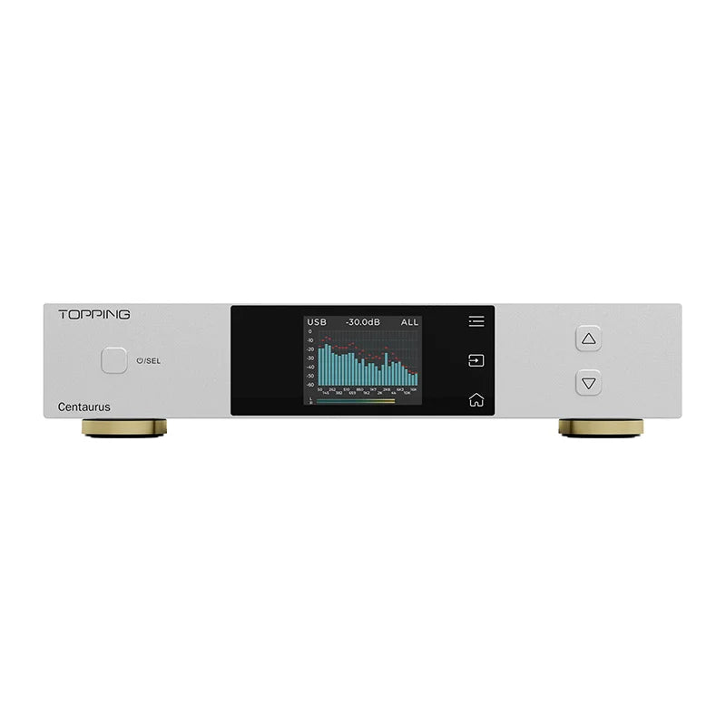 TOPPING Centaurus Fully Balanced R2R DAC - High-End Audio Decoder for Audiophiles | Perfect for Home Theater & Studio Recording