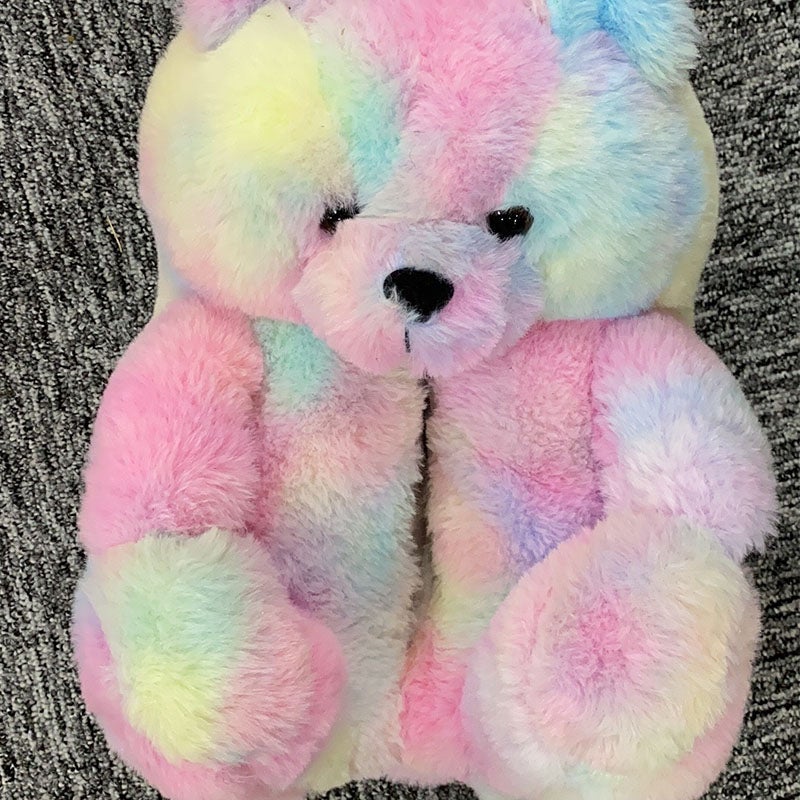 Cozy Women's Teddy Bear Slippers - Soft Plush House Shoes for Indoor Comfort & Warmth - Perfect Gift for Her, Christmas, Valentine's Day & Relaxing at Home