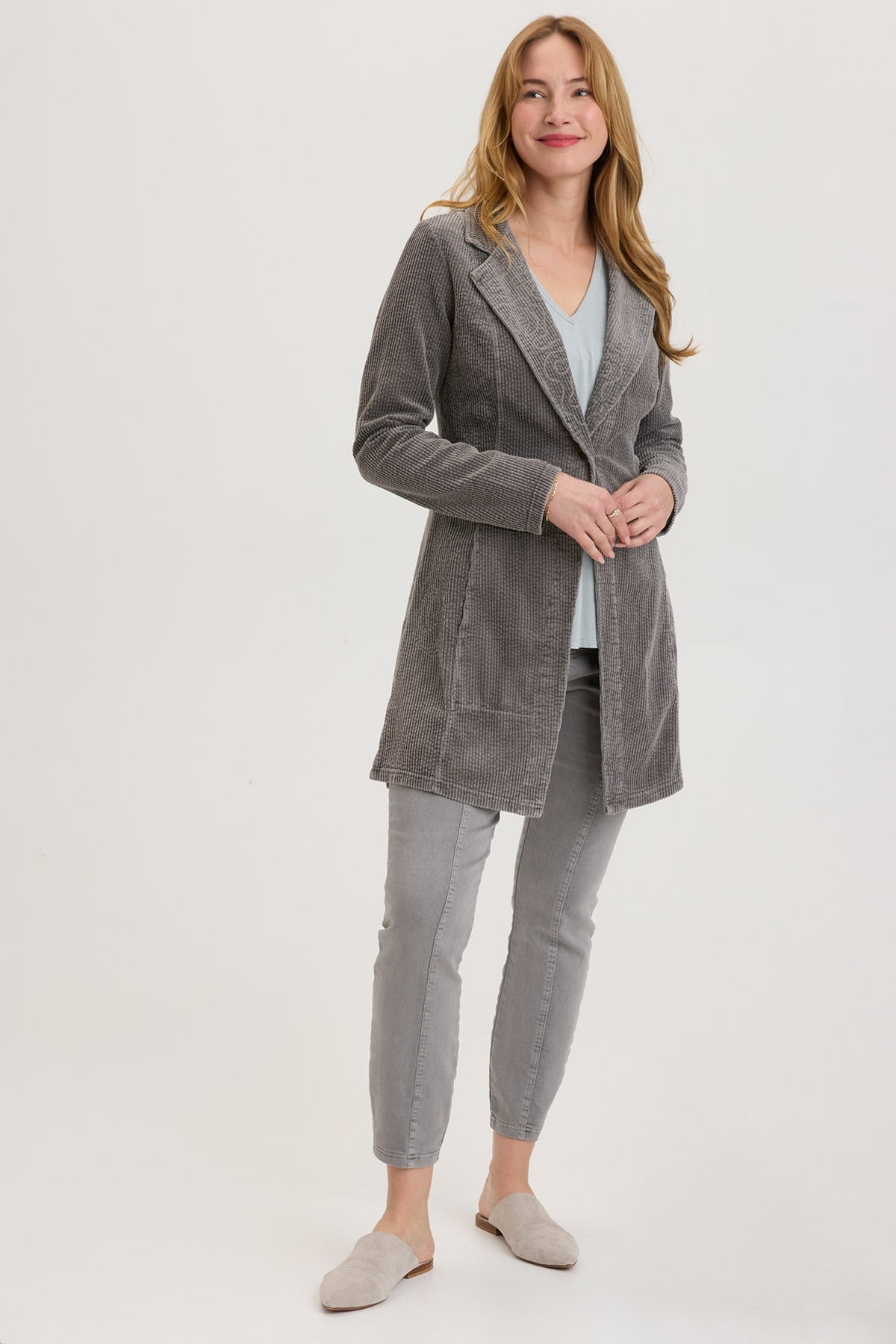 Seema Embroidered Long Coat for Women - Elegant Boho Maxi Overcoat with Handcrafted Embroidery, Perfect for Fall/Winter Fashion, Weddings & Special Occasions
