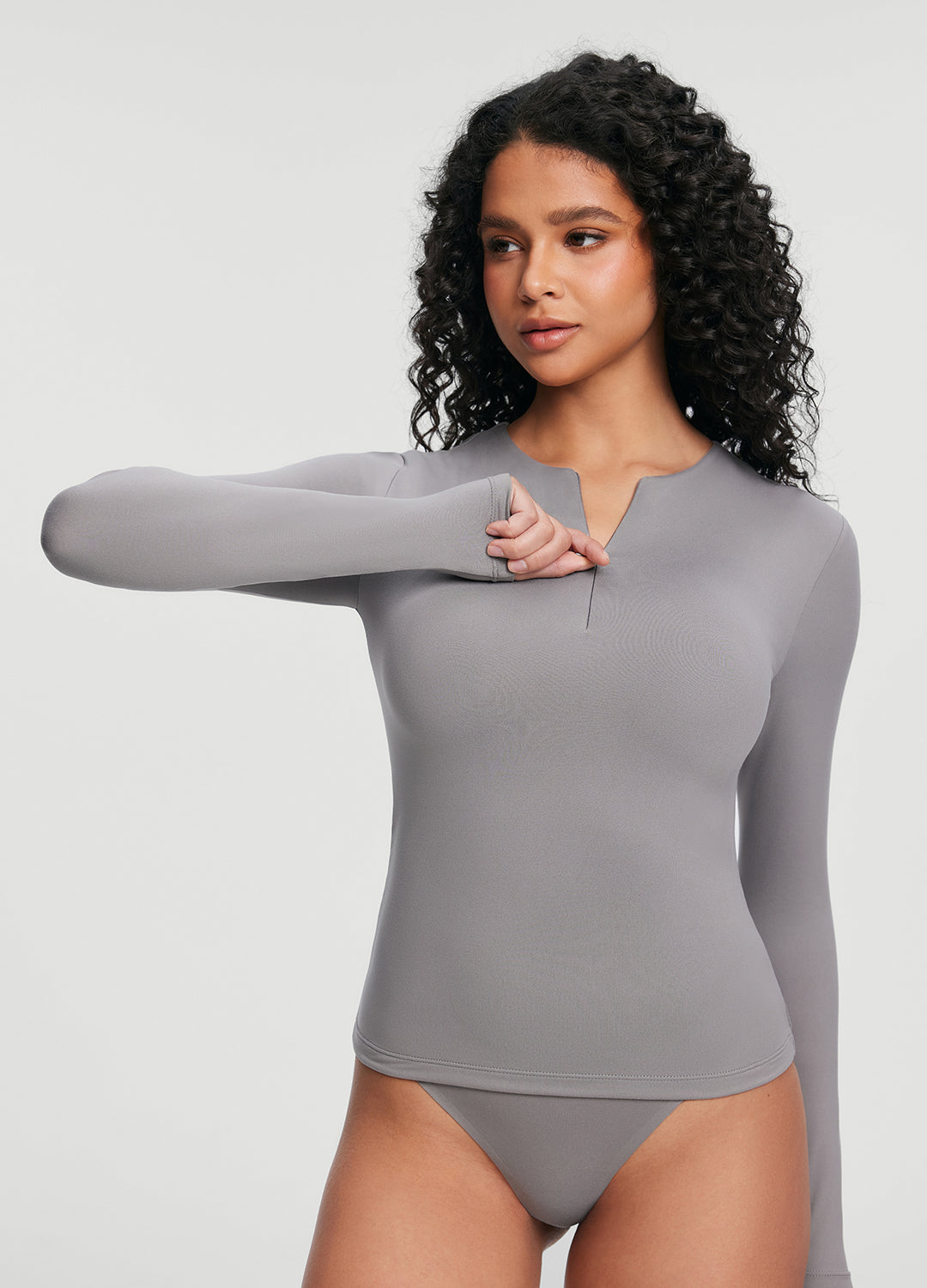 Men's & Women's Quarter Zip Long Sleeve Pullover Sweatshirt - Lightweight Fleece Lined Comfortable Casual Wear for Hiking, Running & Outdoor Activities