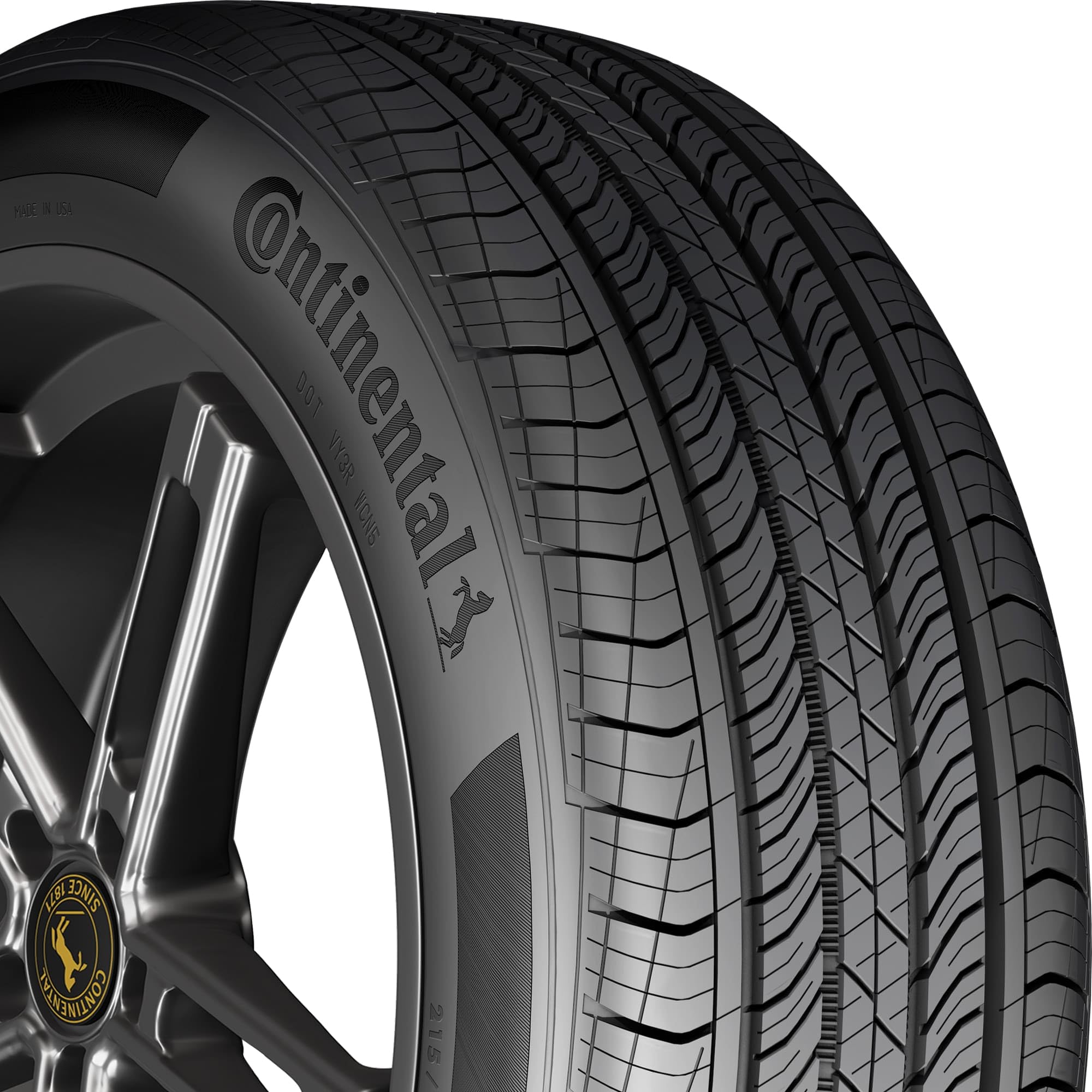 Continental ProContact TX All-Season 245/45R20 99H Passenger Tire - High Performance Tires for Sedans, SUVs & Crossovers - Perfect for Daily Commuting & Highway Driving