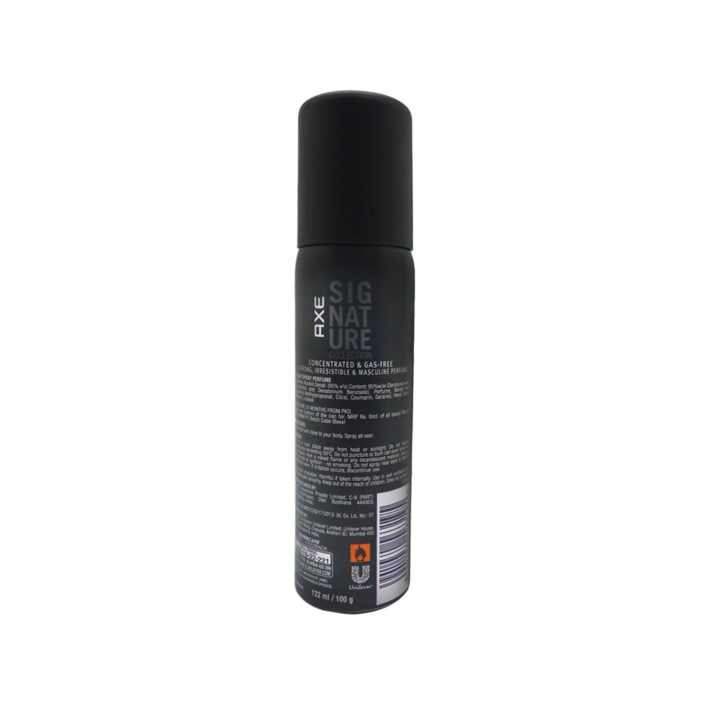 AXE Signature Champion Body Spray for Men, 4.1 oz (122 ml) - Long Lasting Fragrance for Daily Use, Gym & Night Out