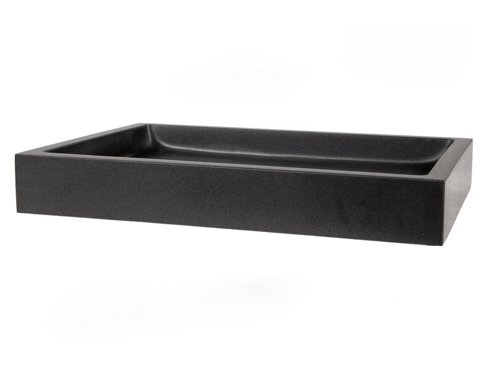 Rectangular Vessel Sink - Honed Lava Stone Bathroom Vanity Sink for Modern & Rustic Home Decor | Perfect for Master Bath, Powder Room & Spa Retreats