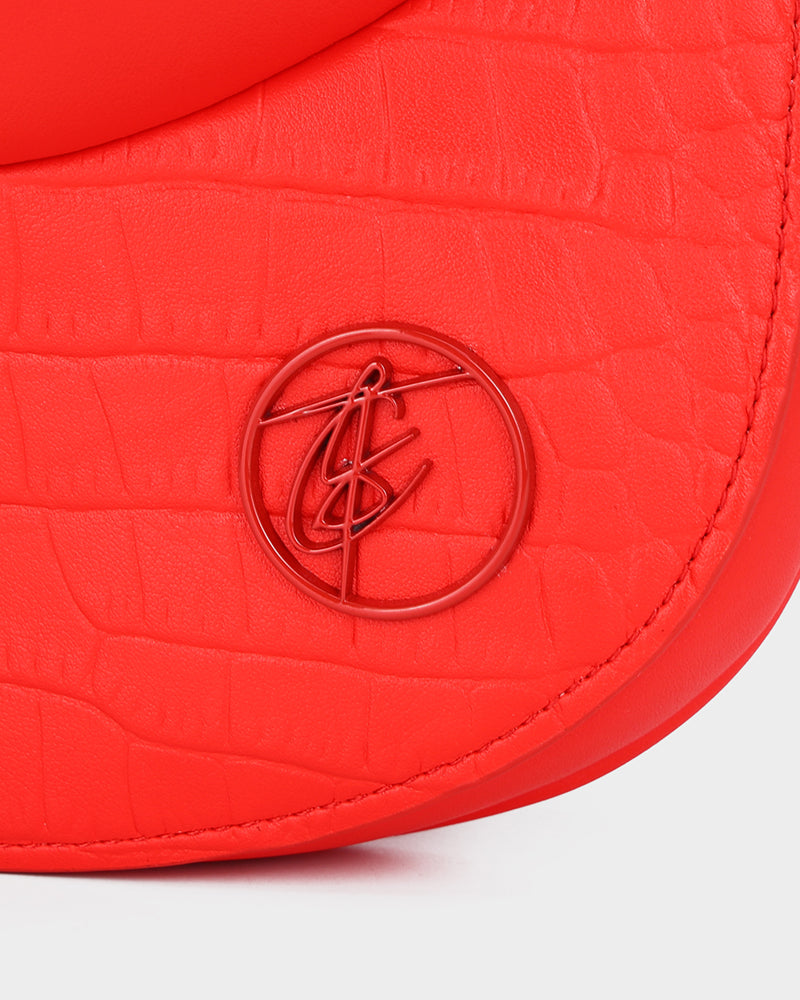 Red Baseball Cap Design Bag - Stylish & Trendy Hat Storage for Sports Fans | Perfect for Travel, Gym & Daily Use
