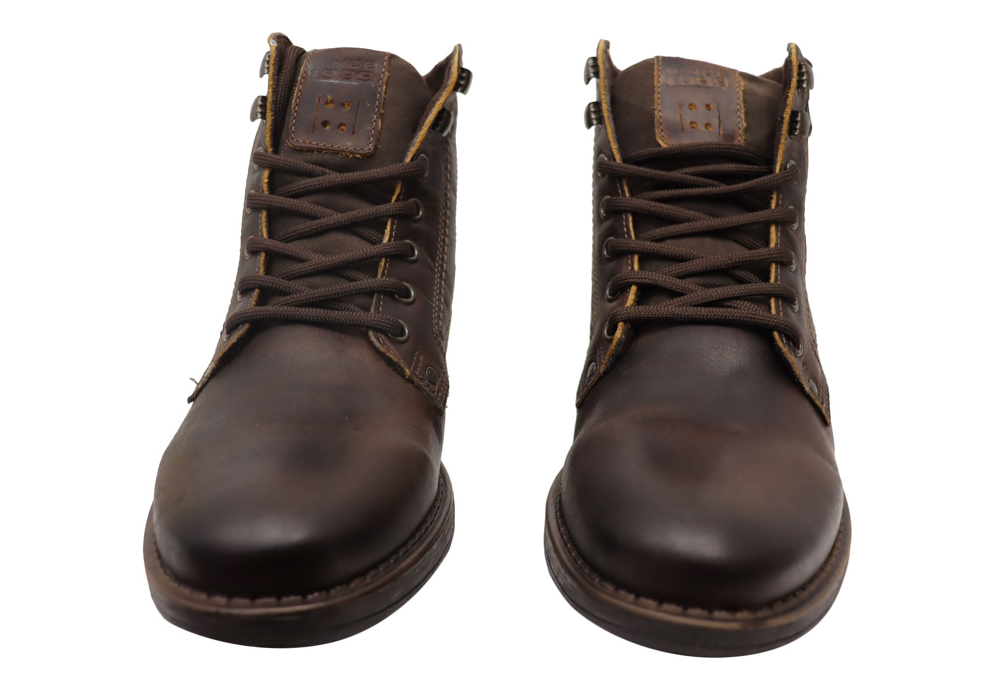 Premium Diago Men's Leather Boots - Handcrafted in Brazil - Durable & Comfortable for Casual Wear, Outdoor Adventures & Work