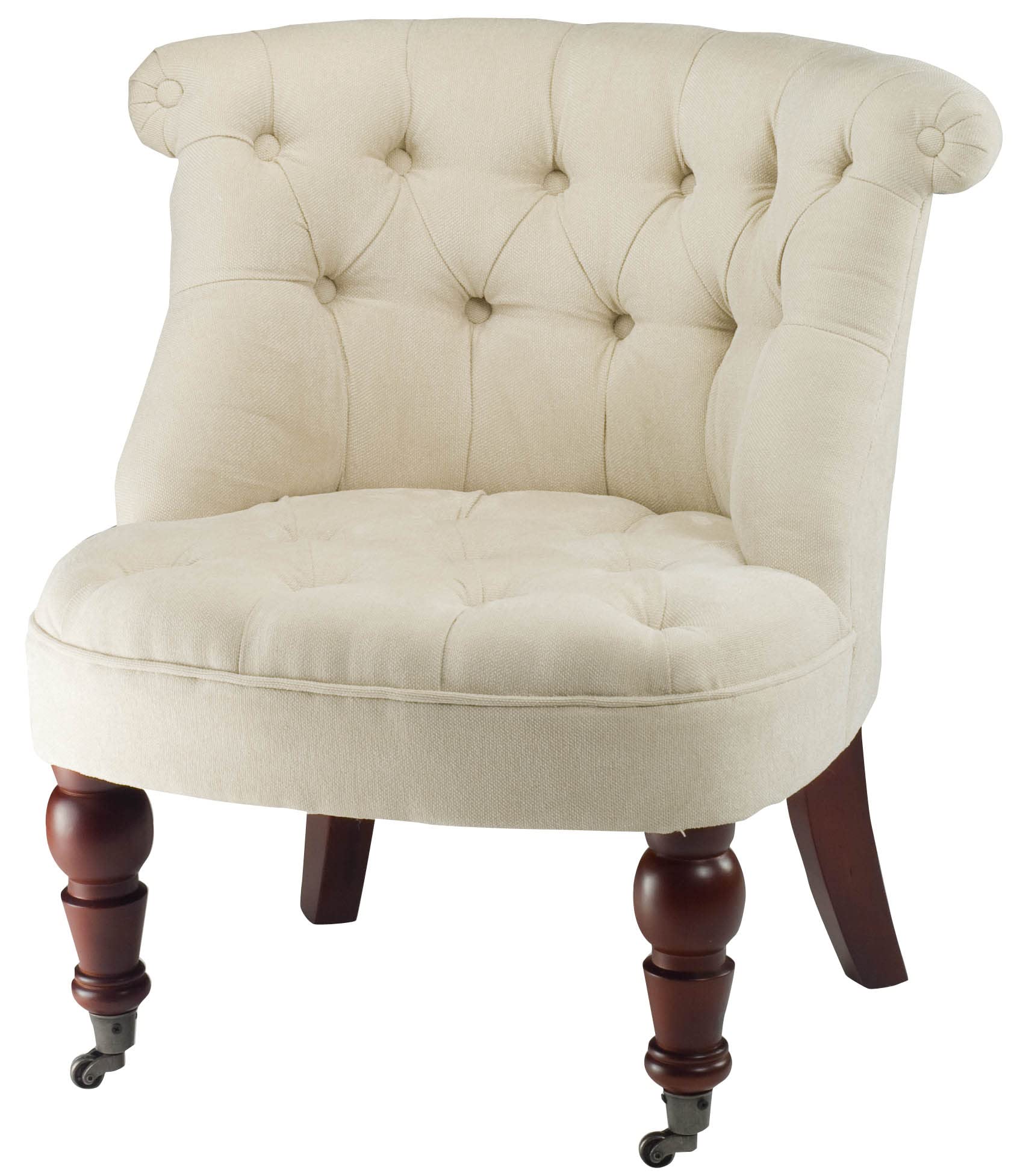 SAFAVIEH Hudson Collection Baby Tufted Side Chair - Upholstered Nursery Accent Chair for Kids Room, Bedroom & Living Room Decor