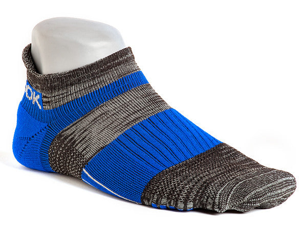 Q5 No Show Socks for Men & Women - 3 Pack Invisible Low Cut Liner Socks (Charcoal) - Perfect for Sneakers, Loafers & Casual Shoes