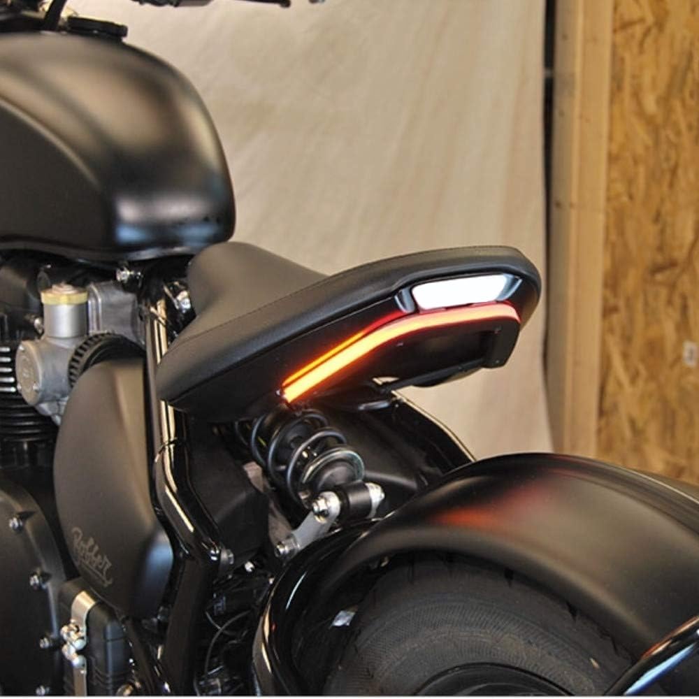 New Rage Cycles LED Tail Light for Triumph Bobber - High Visibility Brake Light, Easy Installation - Perfect for Night Riding & Custom Motorcycle Builds