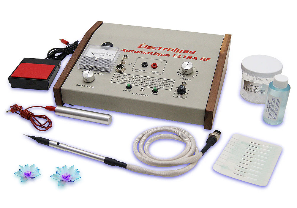Thermolyse Multifunctional Flash System - Permanent Hair Removal with Galvanic Electrolysis for Smooth Skin | At-Home & Salon Use