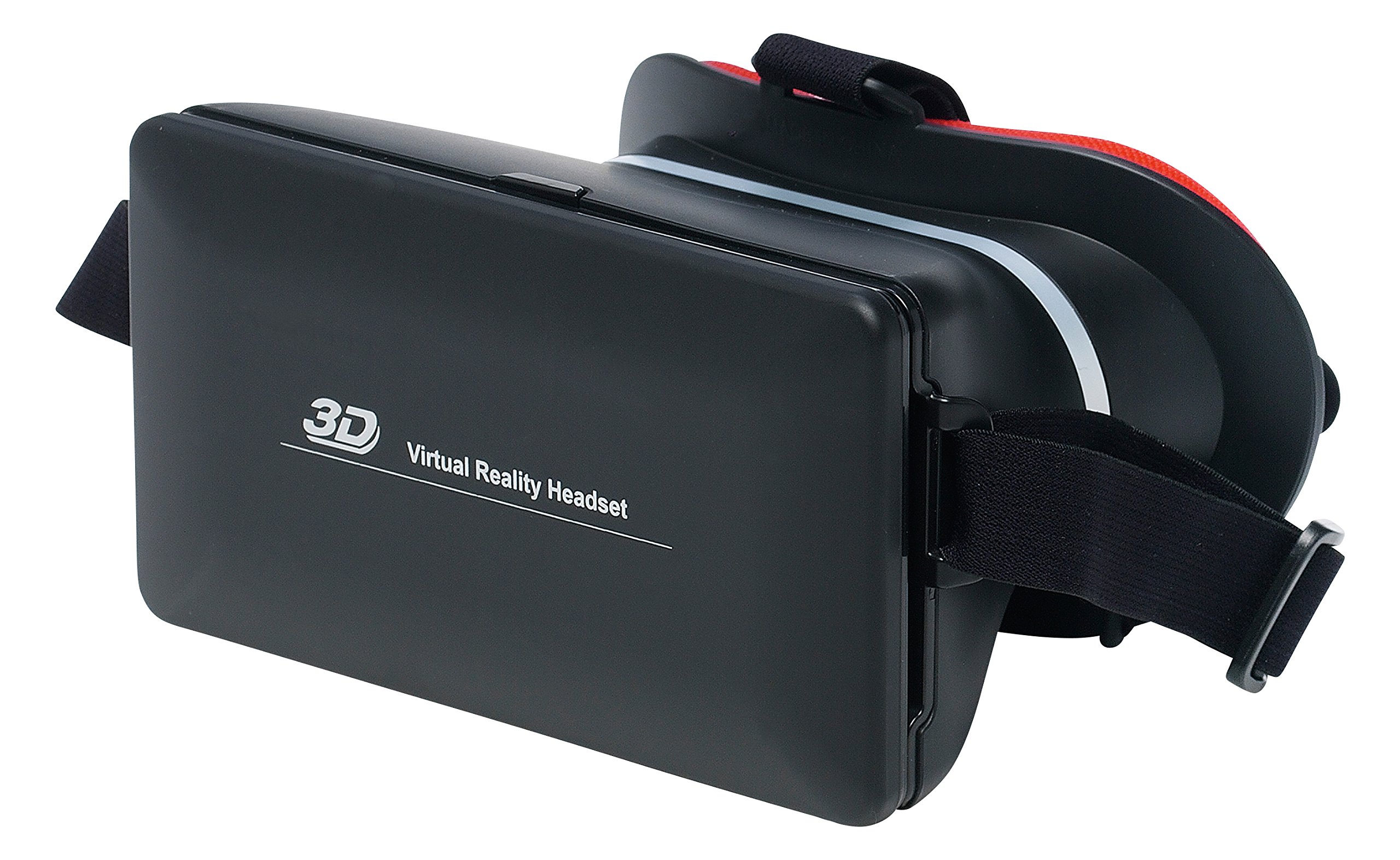 3D VR Goggles - Virtual Reality Headset for Immersive Gaming & Movies - Black | Perfect for Gaming, Movie Watching & Virtual Tours