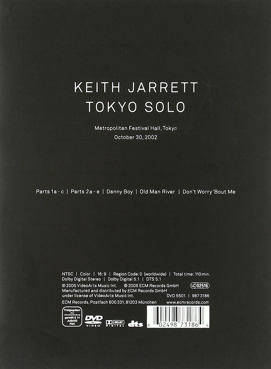 Keith Jarrett - Tokyo Solo Live Jazz Piano Concert Album | Best Jazz Music for Relaxation, Study & Dinner Ambience