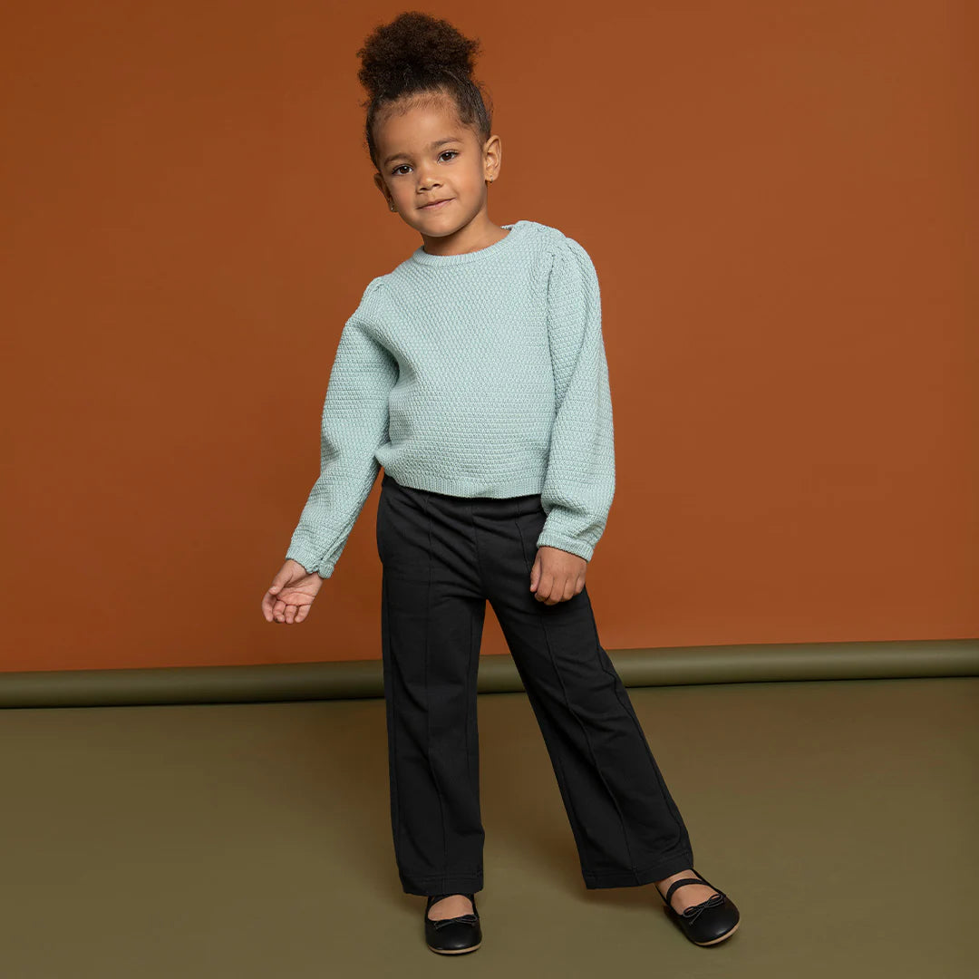 Stylish Black Wide Leg Pants for Women - High Waisted Flowy Lounge & Office Pants - Perfect for Work, Casual Wear & Travel