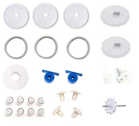 Original: New Tune Up Rebuild Repair Kit for Polaris Automatic Pool Cleaner 180 280   Optimized: Genuine Polaris 180 280 Automatic Pool Cleaner Rebuild Repair Kit - Replacement Parts for Pool Maintenance - Perfect for DIY Pool Cleaner Tune Ups & Seasonal Servicing