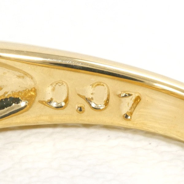 18K Yellow Gold Diamond Ring for Women - Elegant Solitaire Engagement & Wedding Band - Perfect for Proposals, Anniversaries, and Special Occasions