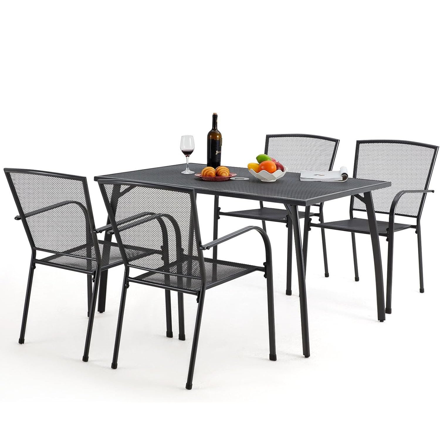 Outdoor Dining Set for 4 - 51
