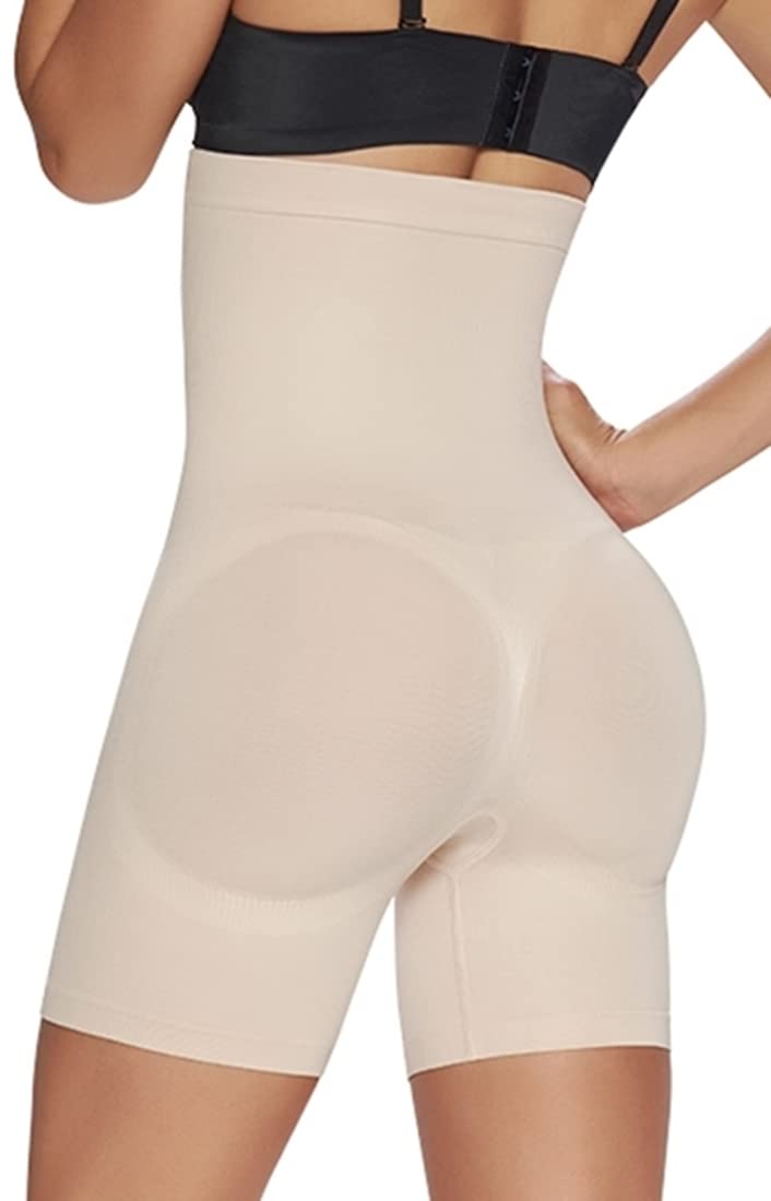 Fajas Colombianas for Women - Light Shaper Thermal Boxer Bodysuit | Tummy Control Shapewear | Perfect for Workouts, Postpartum & Everyday Wear