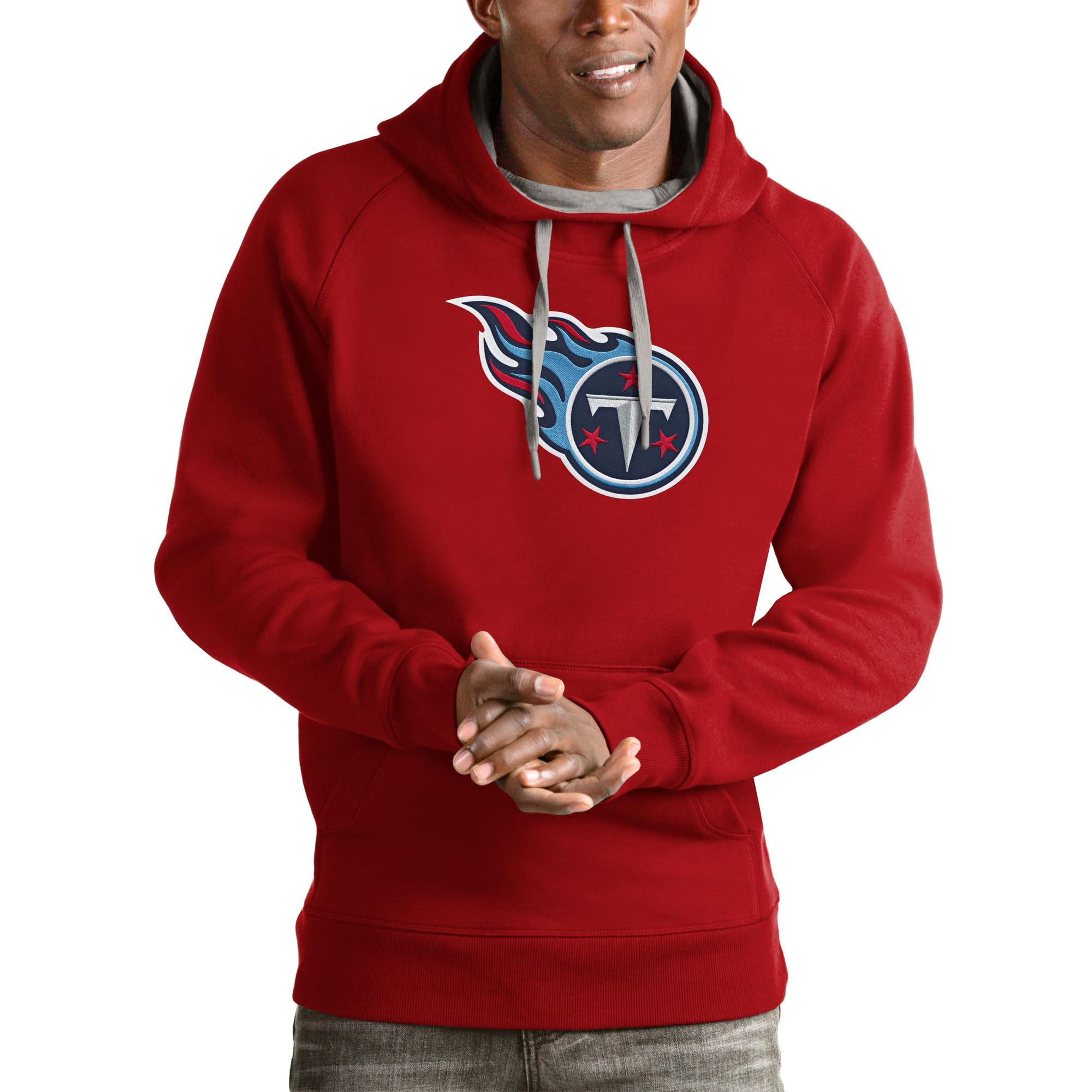 Antigua Men's Hoodie - Soft & Comfortable Pullover Sweatshirt for Casual Wear, Outdoor Activities & Gym - Perfect for Fall & Winter