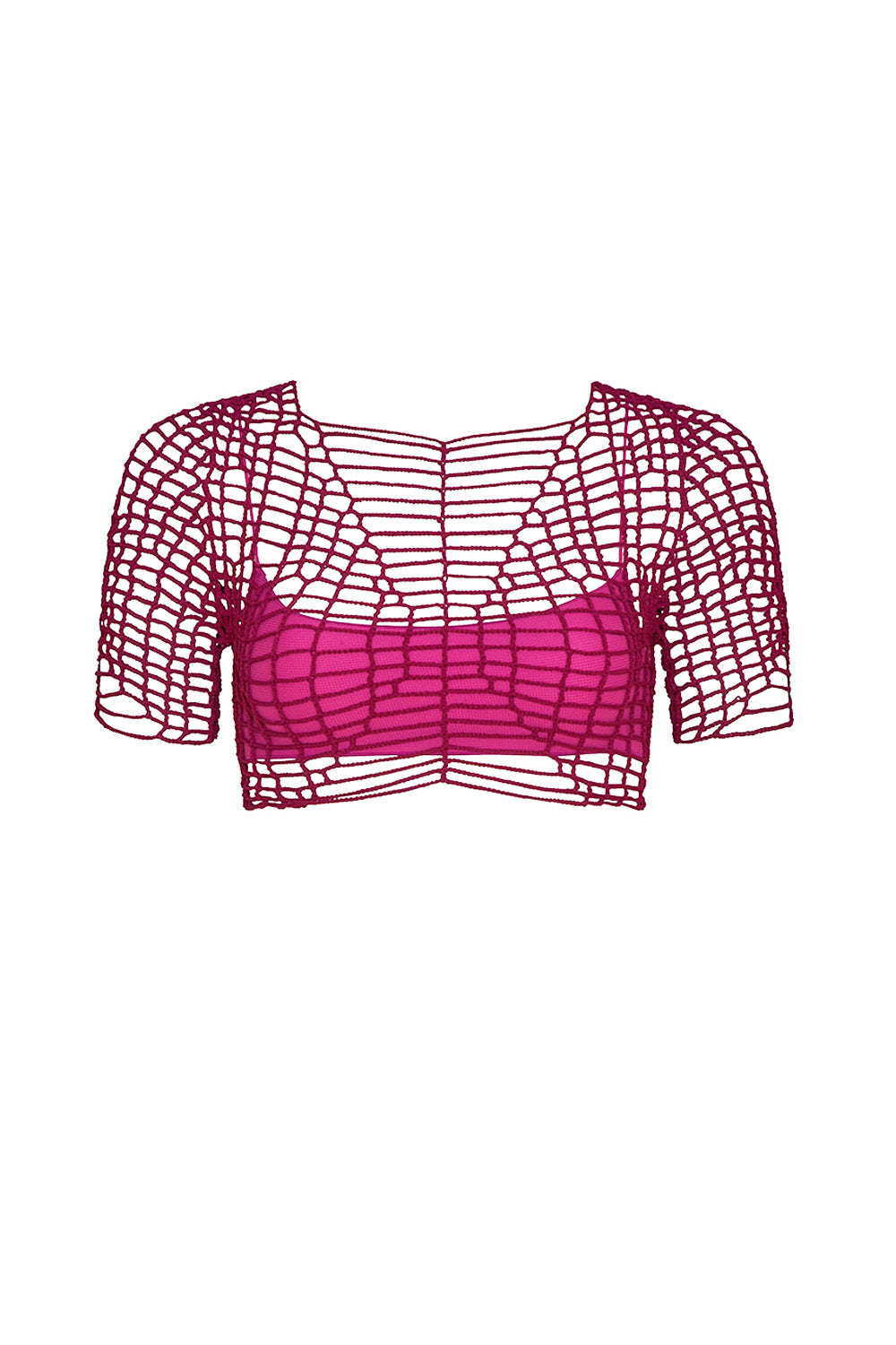 Gal Crochet Baby Tee in Orchid - Soft & Stylish Baby Girl Top for Casual Wear, Photos & Special Occasions