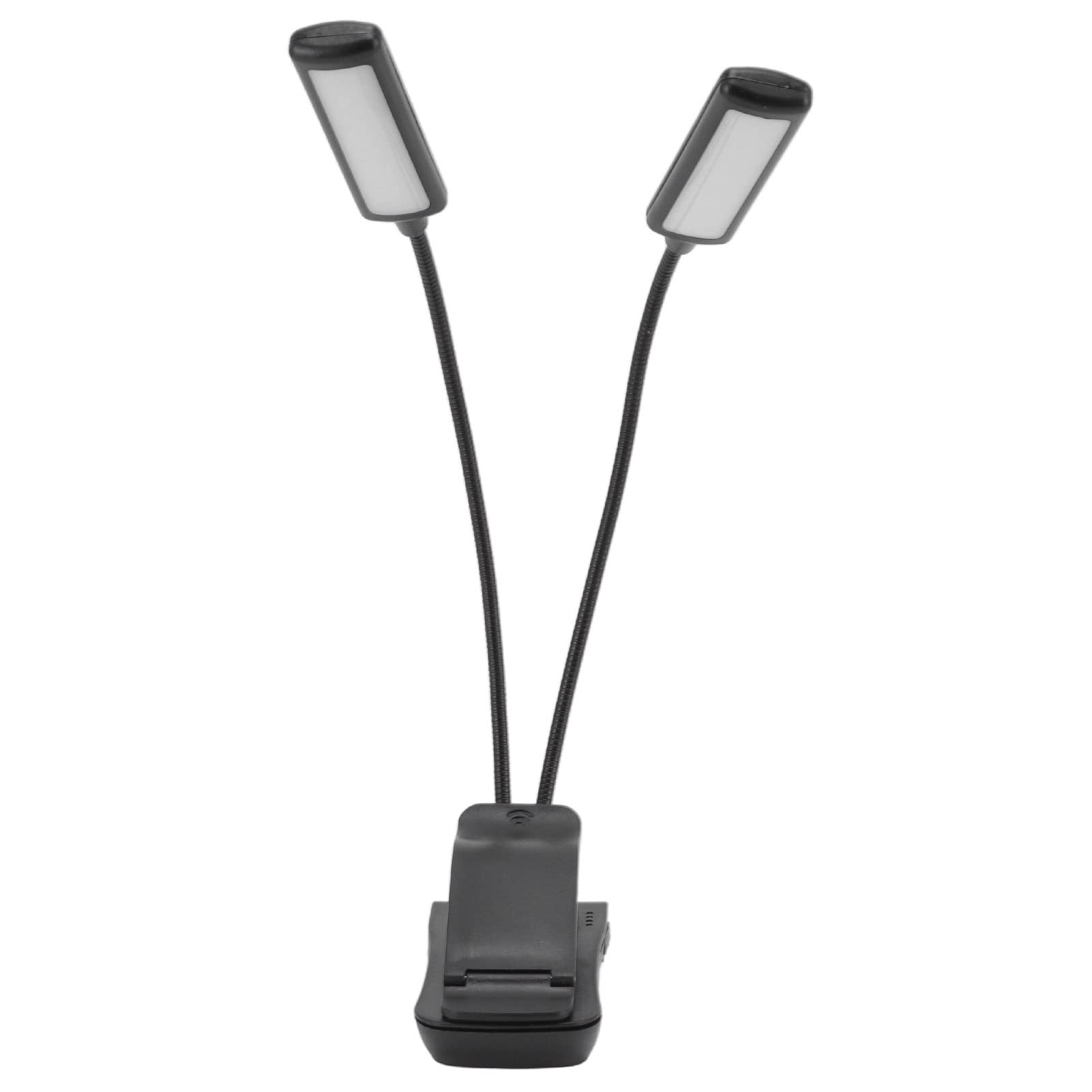 Uxsiya LED Dual Reading Light - 360° Adjustable Gooseneck Desk Lamp with Eye Protection, Foldable Book Light for Bedroom, Office & Study | Perfect for Night Reading, Studying & Working in Low Light
