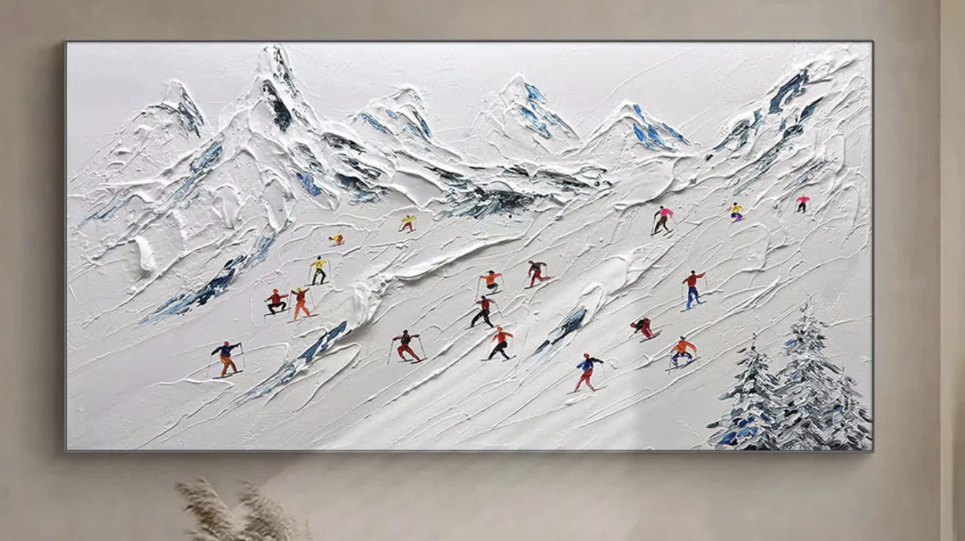 Custom Hand-Painted Canvas Art - Personalized Portrait & Landscape Paintings for Home & Office Decor | Perfect Gift for Weddings, Anniversaries & Housewarming