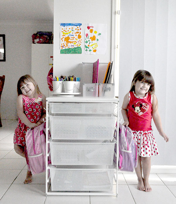 Elfa 7 Runner Standard Drawer System - D535mm x H740mm - Multiple Width Options for Home & Office Organization Storage Solutions