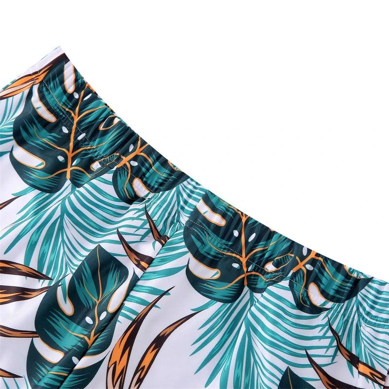 Matching Mother Daughter Swimsuits for Women & Girls - Cute Floral Printed Beach Swimwear Set for Pool, Vacation & Family Photos