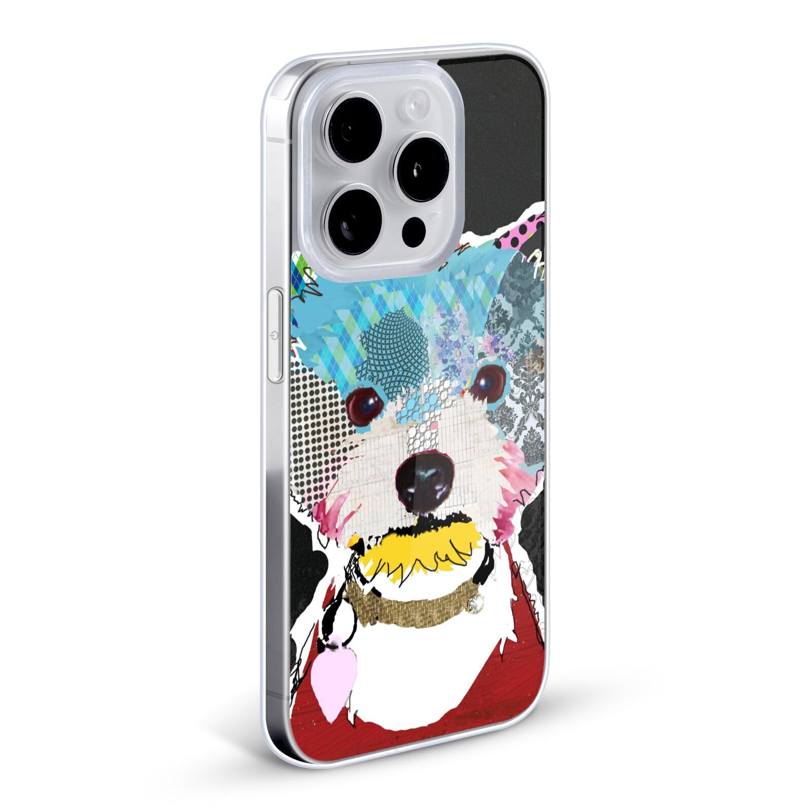 Officially Licensed Michel Keck Westie Dogs iPhone 13 Case - Cute Soft Gel Phone Cover for Apple iPhone 13 - Perfect for Dog Lovers & Everyday Protection