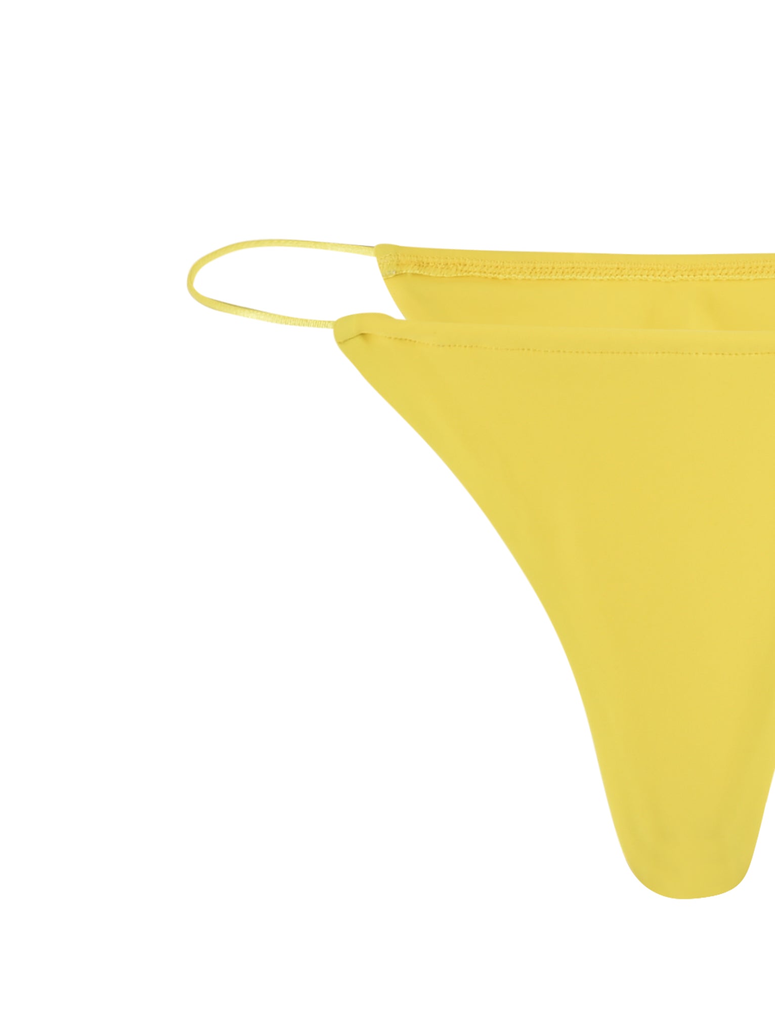KRYZE Women's High Waist Bikini Bottom - Neon Yellow Swimwear for Beach, Pool & Summer Vacations