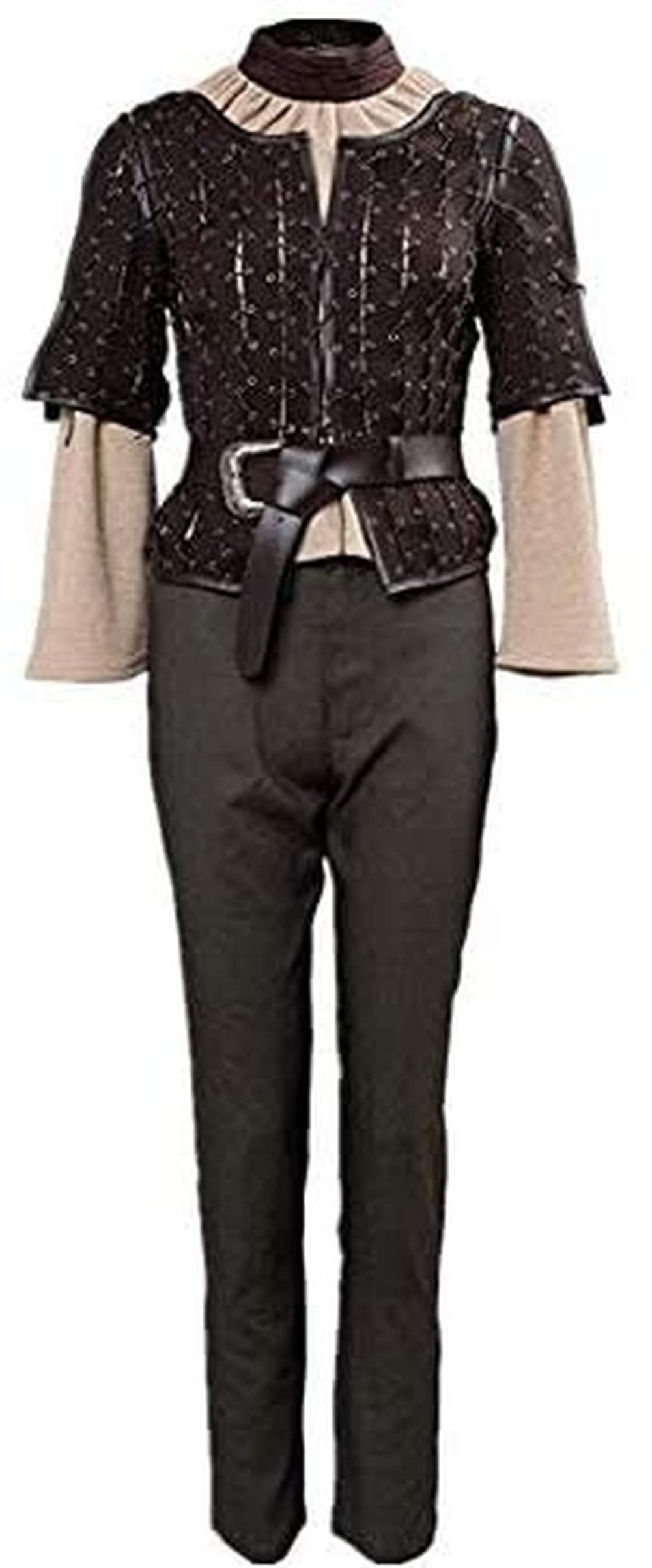 Arya Stark Cosplay Costume Full Set - Game of Thrones Outfit for Halloween, Carnival, Conventions & Roleplay | Premium Quality Medieval Fantasy Dress