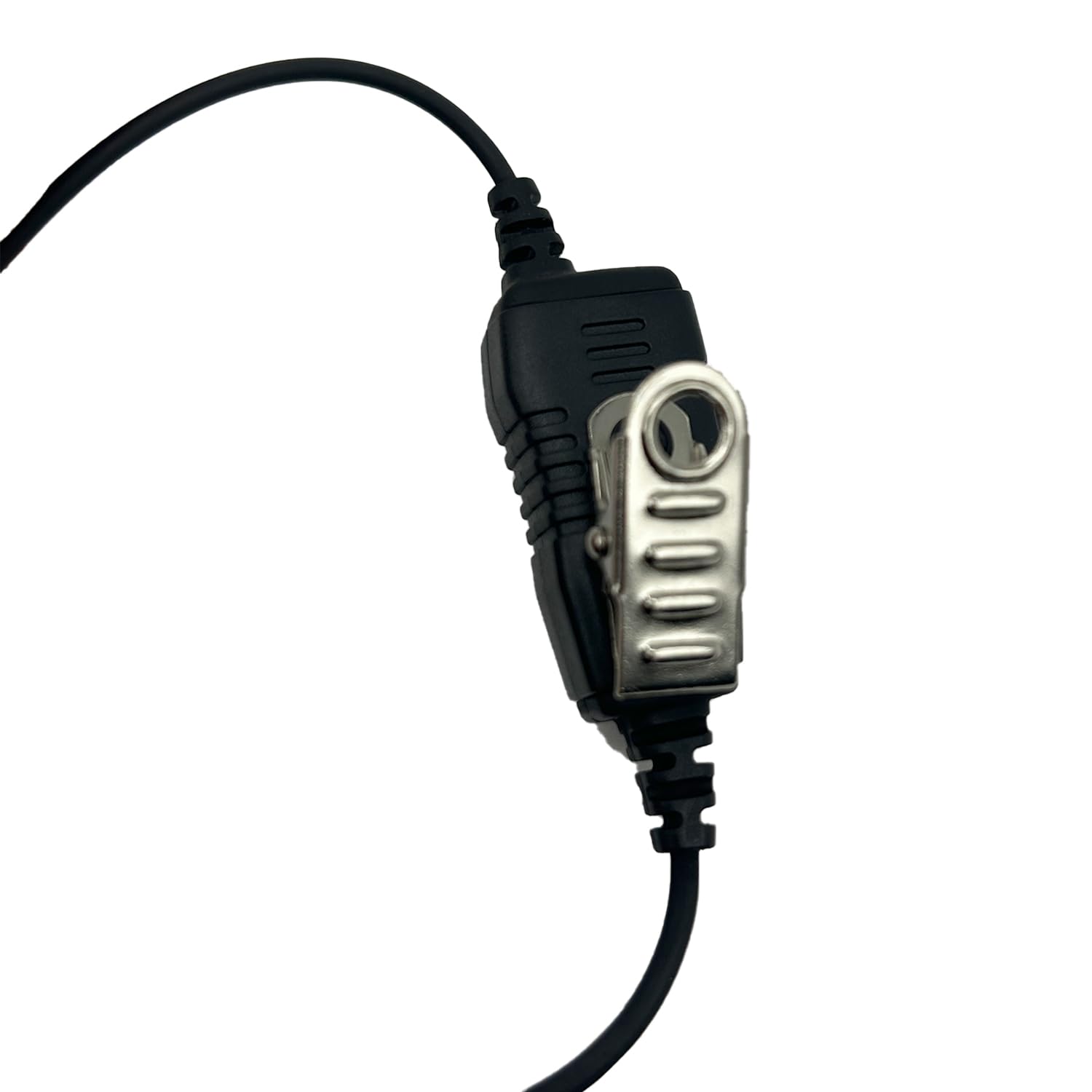 VBLL G Shape Swivel 2 Pin Earpiece with Microphone - Compatible with UV-5R, BF-F8HP, BF-888S, H-777, RT Series & TK Radios - Hands-Free Communication for Ham Radio, Security, and Outdoor Activities