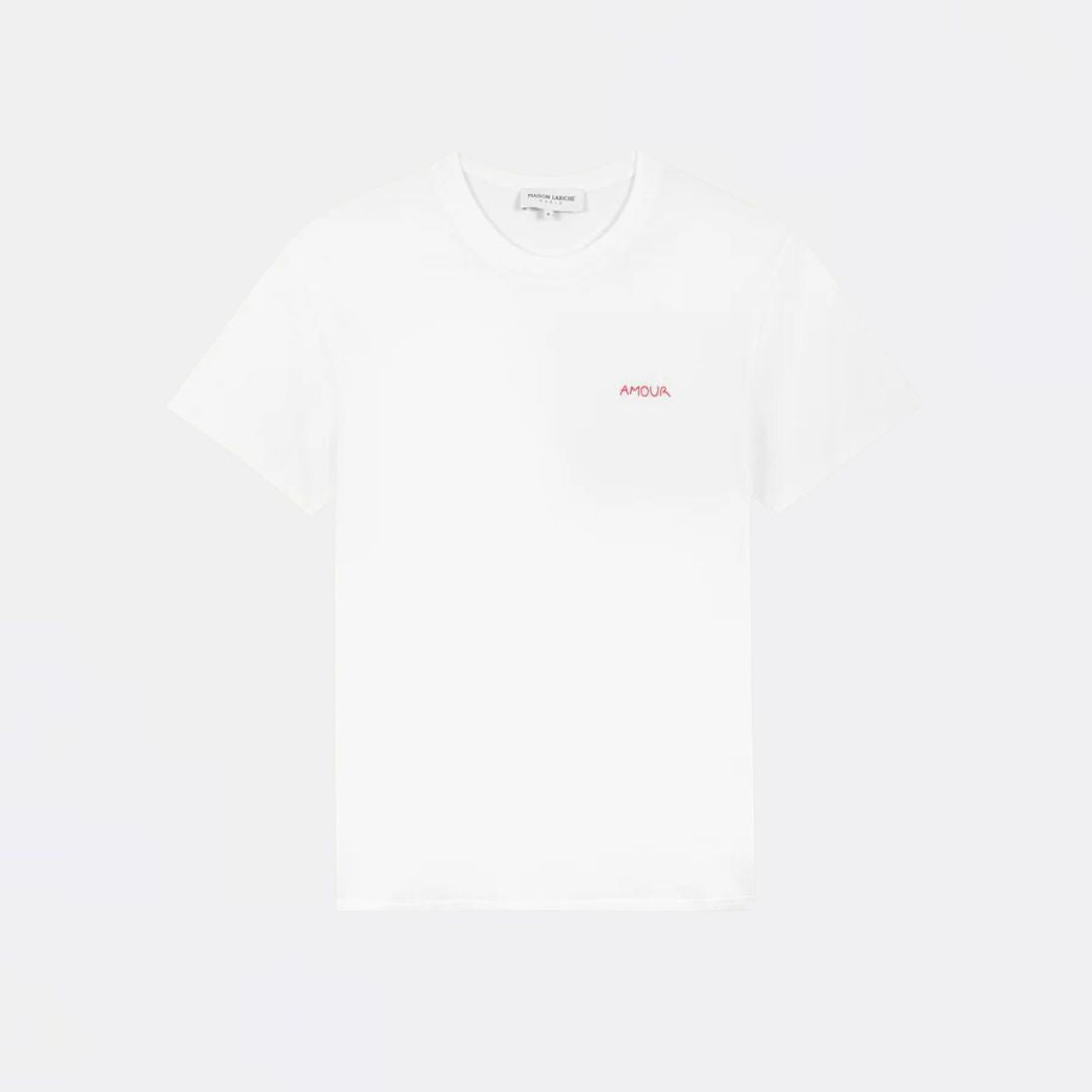 Amour Popincourt T-Shirt for Women - Soft Cotton Casual Tee - Trendy Fashion Top for Everyday Wear | Perfect for Outfits, Layering & Street Style